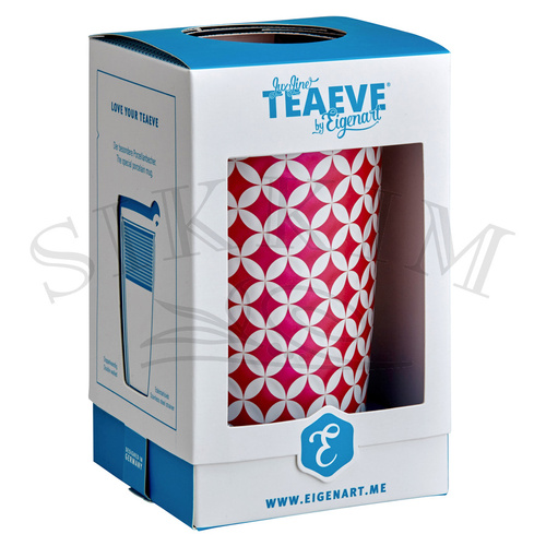 Kubek termiczny JM z zaparzaczem `Maylin Pink LUX Line` 350ml